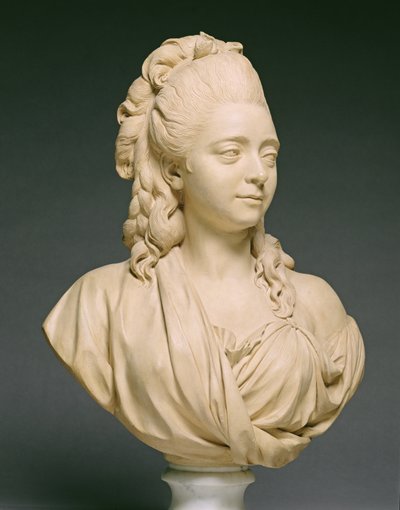 Madame Pajou, nata Angelique Roumier, 1777 da Augustin Pajou